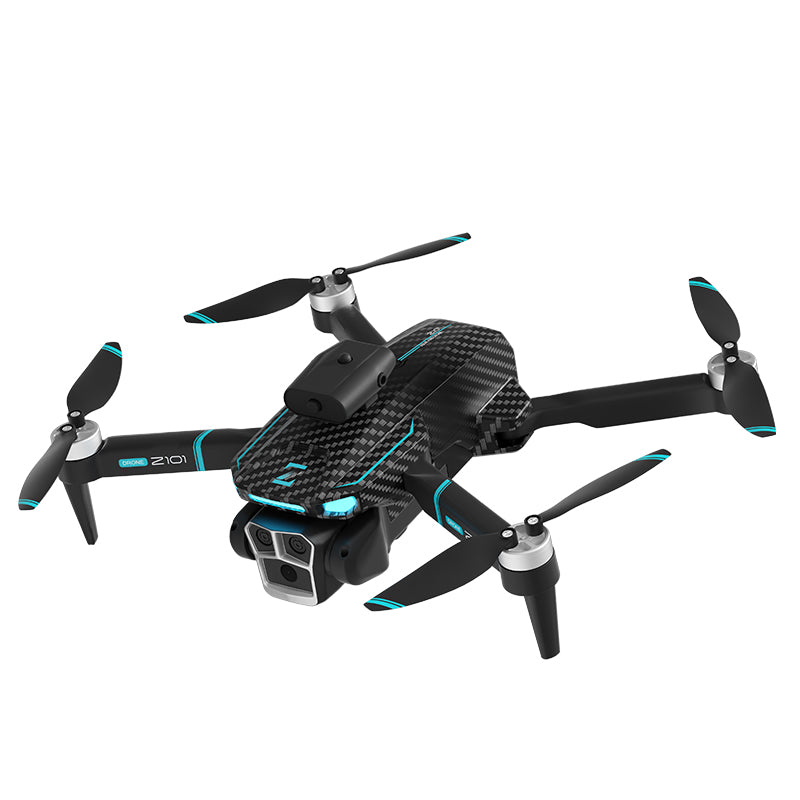 Drone with Three Cameras Quadcopter Z101, Long-endurance, High-definition, Obstacle Avoidance and Remote Control